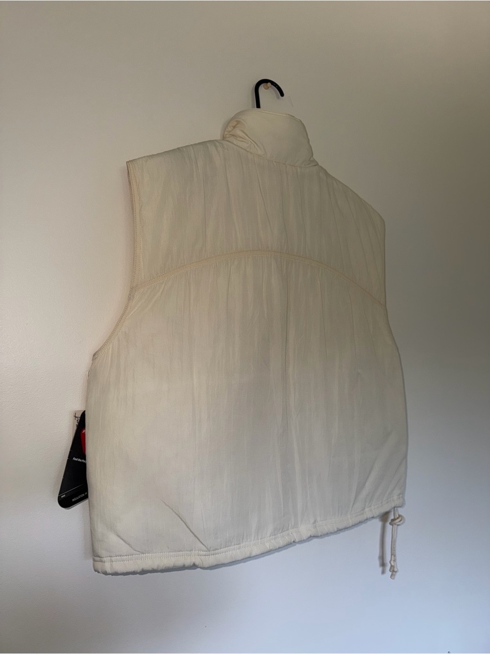 FP Movement by Free People Cream Quilted Sleeveless Puffer Vest - Picture 10 of 13